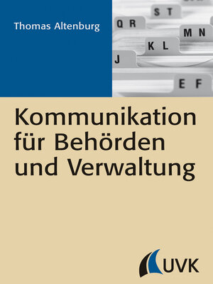 cover image of Kommunikation für Behörden und Verwaltung